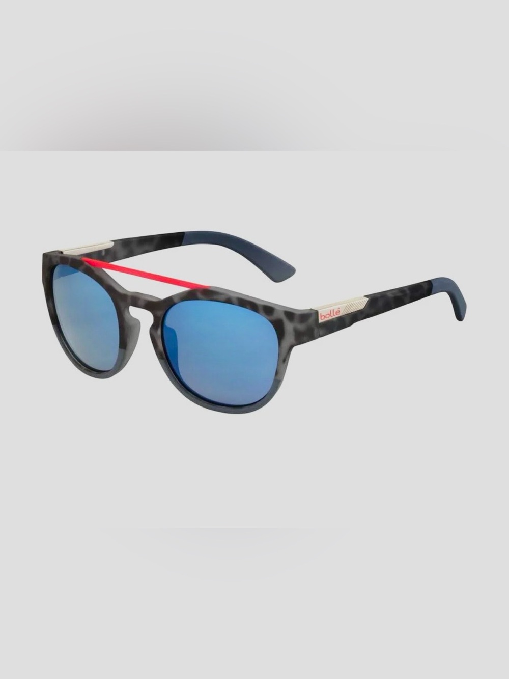 Brand New BOLLE Made in Italy BOXTON BLACK TORTOISE RED SOFT Sunglasses